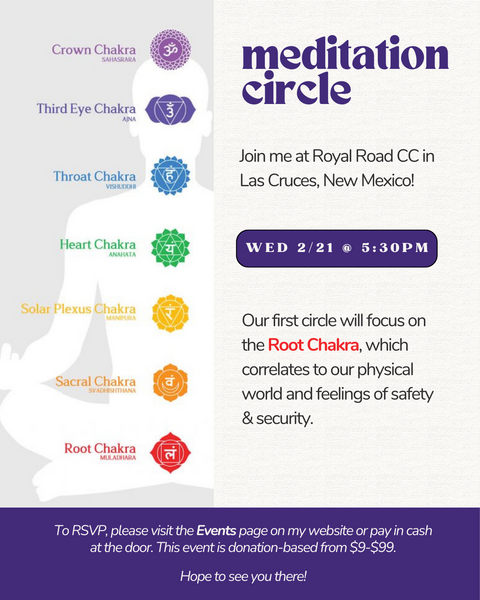 Meditation Circle (Root Chakra)
