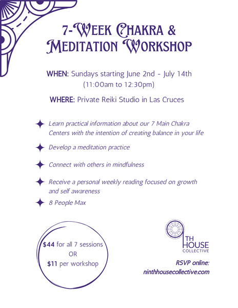 7-Week Chakra & Meditation Workshop