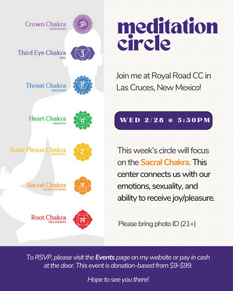 Meditation Circle (Sacral Chakra)